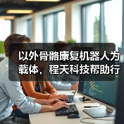 以外骨骼康复机器人为载体,程天科技帮助行动障碍者重获行动能力(图3) 以外骨骼康复机器人为载体,程天科技帮助行动障碍者重获行动能力(图3)
