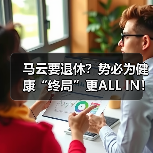 马云要退休?势必为健康“终局”更ALL IN!(图1) 马云要退休?势必为健康“终局”更ALL IN!(图1)