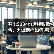 开出5384份远程影像报告，九峰医疗如何通过AI+影像深耕基层（图1）