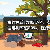 东软总营收超5.7亿，麦迪毛利率超80%，医疗IT公司半年报数据的背后（图4）