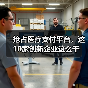 抢占医疗支付平台，这10家创新企业这么干（图1）