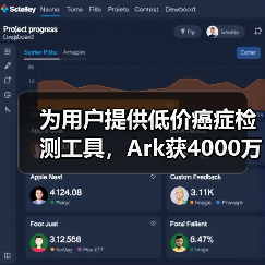 为用户提供低价癌症检测工具，Ark获4000万美元A轮融资（图3）