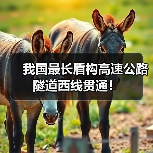 我国最长盾构高速公路隧道西线贯通!(图2) 我国最长盾构高速公路隧道西线贯通!(图2)