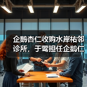企鹅杏仁收购水岸祐邻诊所，于莺担任企鹅仁首席医疗运营官（图4）