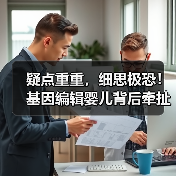 疑点重重，细思极恐！基因编辑婴儿背后牵扯诸多谜团（图1）