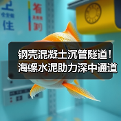 钢壳混凝土沉管隧道!海螺水泥助力深中通道建设(图4) 钢壳混凝土沉管隧道!海螺水泥助力深中通道建设(图4)