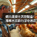 钢壳混凝土沉管隧道!海螺水泥助力深中通道建设(图1) 钢壳混凝土沉管隧道!海螺水泥助力深中通道建设(图1)