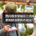 国内首条穿越长江高铁盾构隧道盾构机始发!(图4) 国内首条穿越长江高铁盾构隧道盾构机始发!(图4)