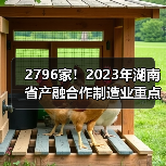 2796家!2023年湖南省产融合作制造业重点企业(图1) 2796家!2023年湖南省产融合作制造业重点企业(图1)