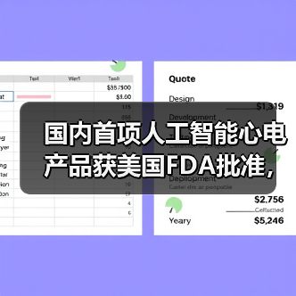 国内首项人工智能心电产品获美国FDA批准,究竟花落谁家?(图1) 国内首项人工智能心电产品获美国FDA批准,究竟花落谁家?(图1)