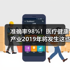 准确率98%!医疗健康产业2019年将发生这些事(图2) 准确率98%!医疗健康产业2019年将发生这些事(图2)