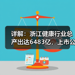 详解:浙江健康行业总产出达6483亿,上市公司超79家的四大抓手(图1) 详解:浙江健康行业总产出达6483亿,上市公司超79家的四大抓手(图1)