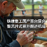 铁建重工国产首台复合型沉井式竖井掘进机成功应用(图1) 铁建重工国产首台复合型沉井式竖井掘进机成功应用(图1)