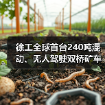 徐工全球首台240吨混动、无人驾驶双桥矿车正式下矿运行(图1) 徐工全球首台240吨混动、无人驾驶双桥矿车正式下矿运行(图1)