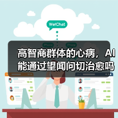 高智商群体的心病,AI能通过望闻问切治愈吗?(图1) 高智商群体的心病,AI能通过望闻问切治愈吗?(图1)