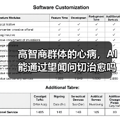 高智商群体的心病,AI能通过望闻问切治愈吗?(图4) 高智商群体的心病,AI能通过望闻问切治愈吗?(图4)