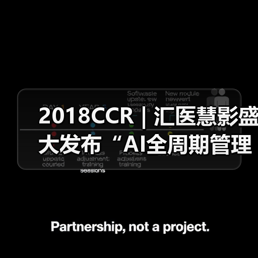 2018CCR | 汇医慧影盛大发布“AI全周期管理云平台”，引领AI进入2.0时代（图1）