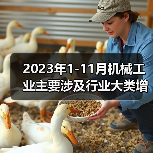 2023年1-11月机械工业主要涉及行业大类增加值4增（图2）
