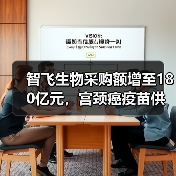 智飞生物采购额增至180亿元,宫颈癌疫苗供需紧张有望缓解(图3) 智飞生物采购额增至180亿元,宫颈癌疫苗供需紧张有望缓解(图3)