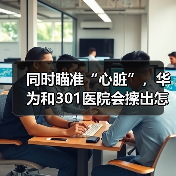 同时瞄准“心脏”,华为和301医院会擦出怎样的火花?(图2) 同时瞄准“心脏”,华为和301医院会擦出怎样的火花?(图2)