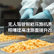 无人驾驶智能压路机亮相福建高速路面提升改造工程(图2) 无人驾驶智能压路机亮相福建高速路面提升改造工程(图2)