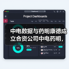 中电数据与药明康德成立合资公司中电药明，深耕健康医疗大数据产业（图4）