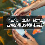 “三化”改造！甘肃工业经济增速持续走高走强（图4）