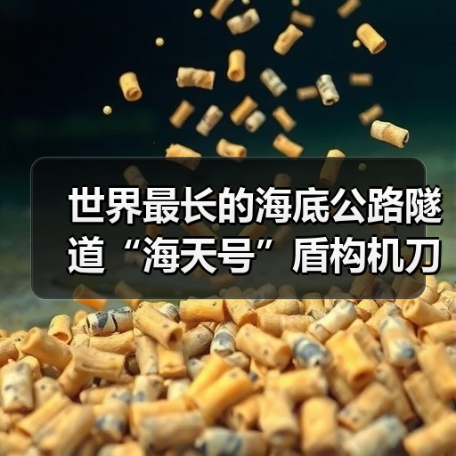 世界最长的海底公路隧道“海天号”盾构机刀盘顺利下井（图4）