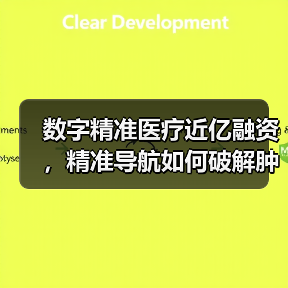 数字精准医疗近亿融资,精准导航如何破解肿瘤手术难题?(图2) 数字精准医疗近亿融资,精准导航如何破解肿瘤手术难题?(图2)