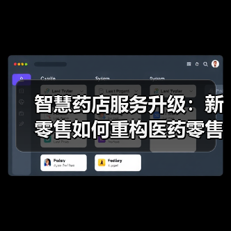 智慧药店服务升级:新零售如何重构医药零售体验(图2) 智慧药店服务升级:新零售如何重构医药零售体验(图2)