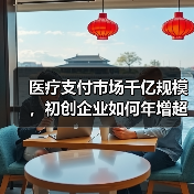 医疗支付市场千亿规模,初创企业如何年增超300%?(图1) 医疗支付市场千亿规模,初创企业如何年增超300%?(图1)