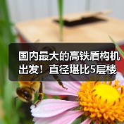 国内最大的高铁盾构机出发!直径堪比5层楼(图2) 国内最大的高铁盾构机出发!直径堪比5层楼(图2)