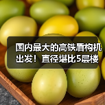 国内最大的高铁盾构机出发!直径堪比5层楼(图3) 国内最大的高铁盾构机出发!直径堪比5层楼(图3)