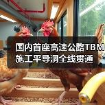 国内首座高速公路TBM施工平导洞全线贯通（图2）