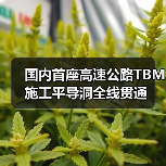 国内首座高速公路TBM施工平导洞全线贯通（图1）