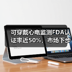 可穿戴心电监测FDA认证率近50%,市场下步如何博弈?(图3) 可穿戴心电监测FDA认证率近50%,市场下步如何博弈?(图3)