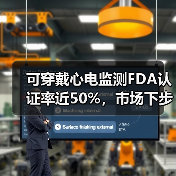 可穿戴心电监测FDA认证率近50%,市场下步如何博弈?(图4) 可穿戴心电监测FDA认证率近50%,市场下步如何博弈?(图4)