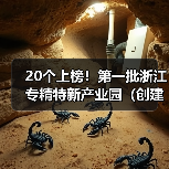 20个上榜！第一批浙江专精特新产业园（创建）名单出炉（图3）