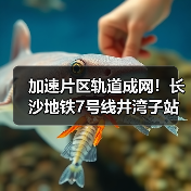 加速片区轨道成网！长沙地铁7号线井湾子站主体结构封顶（图1）