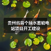贵州省首个抽水蓄能电站项目开工建设（图1）