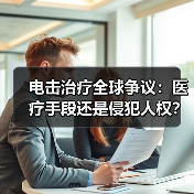 电击治疗全球争议:医疗手段还是侵犯人权?(图2) 电击治疗全球争议:医疗手段还是侵犯人权?(图2)